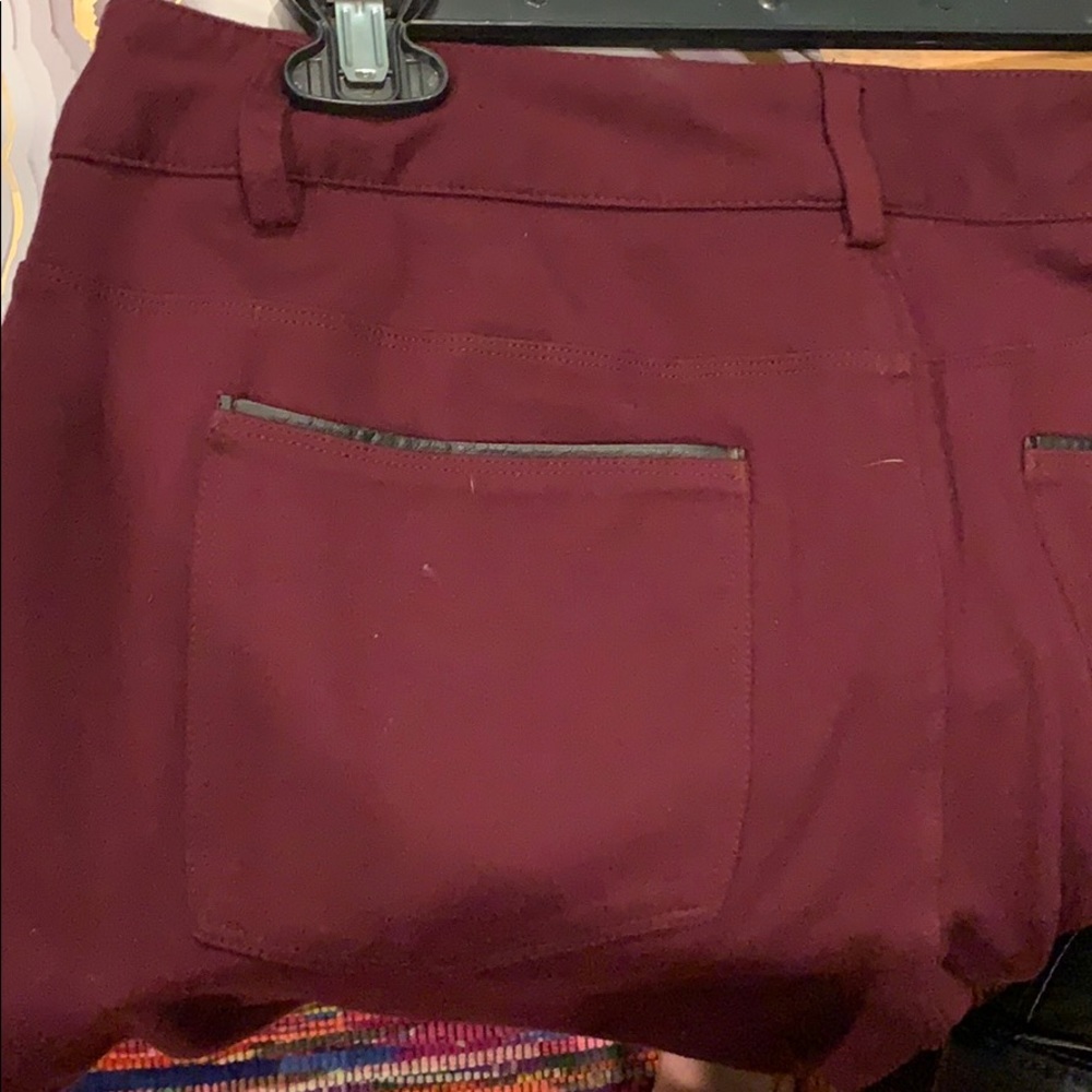 Maroon pants - Picture 2 of 3